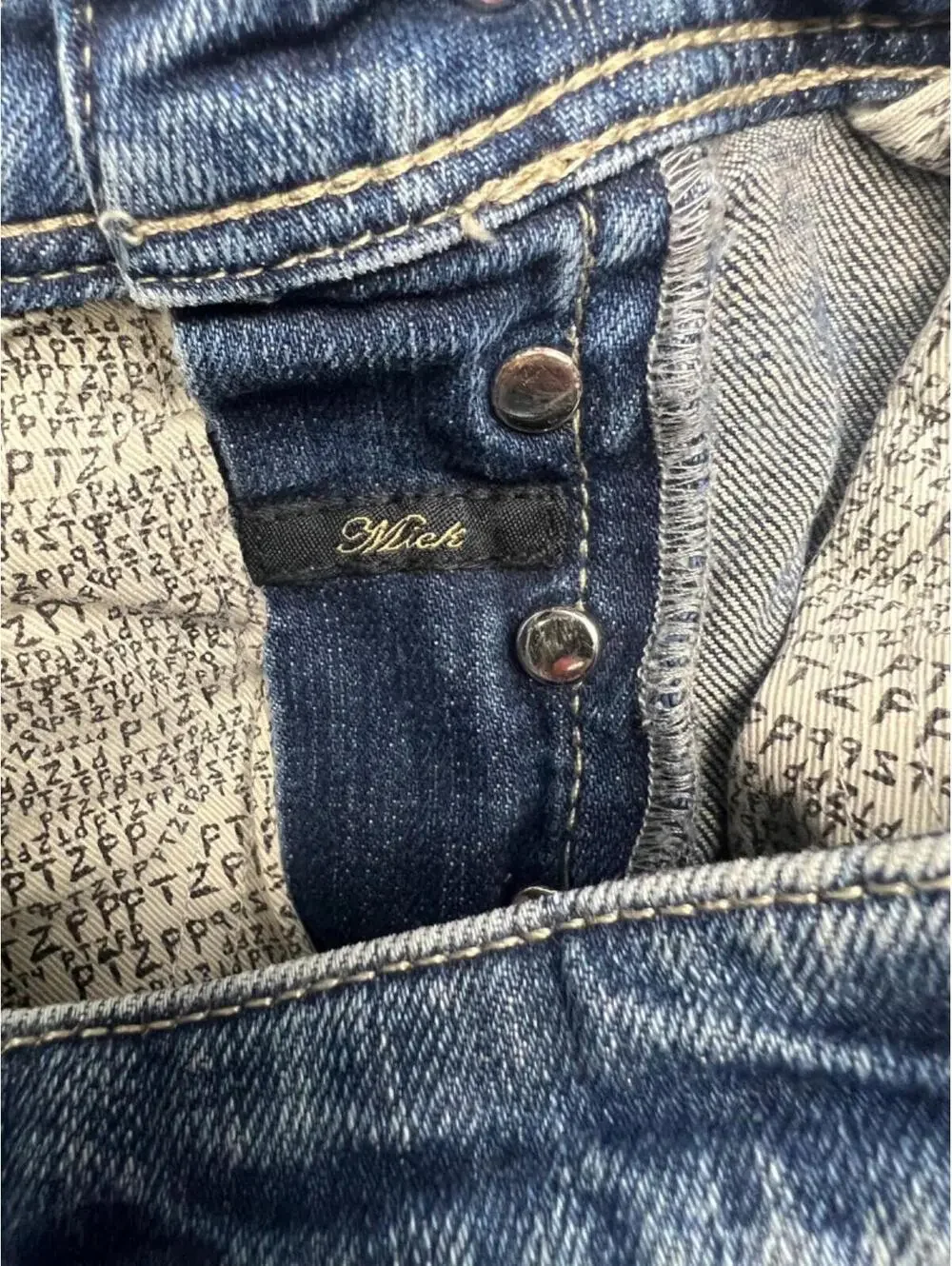 90s Vintage Patrizia Pepe PTZPP 1993 Stone Wash Straight Leg Jeans Mens Size 30
